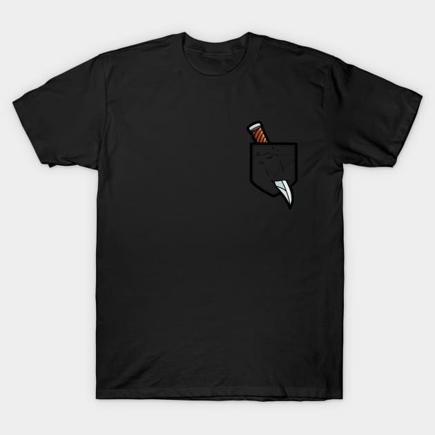 Pocket Knife T-Shirt by mellobunni